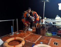 Kapal Ikan Tenggelam di Perairan Halsel