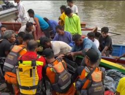 Jasad Jonatan Ditemukan Tim SAR yang Hanyut Terseret Arus Sungai