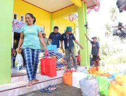 KJTV & PT. IWIP Berbagi Kasih Penuhi Kebutuhan Nataru Warga Wasile