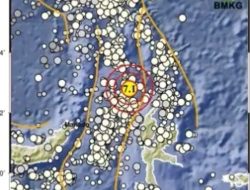 Dasyat! Gempa 7.1 Guncang Sulut Dirasakan Sampai Maluku Utara