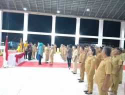 Bupati Aliong Mus Lantik 57 PJ Kepala Desa