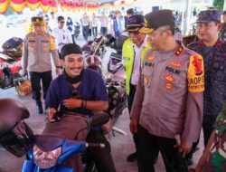 Pastikan Mudik Lancar, Kapolda Malut Pantau Pelabuhan Pelayaran