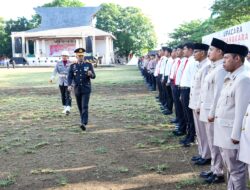 Peringati HUT Bhayangkara ke-77, Kapolda Malut Pimpin Upacara