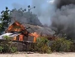Rumah Warga Lede Ludes Terbakar, Beruntung Tidak ada Korban