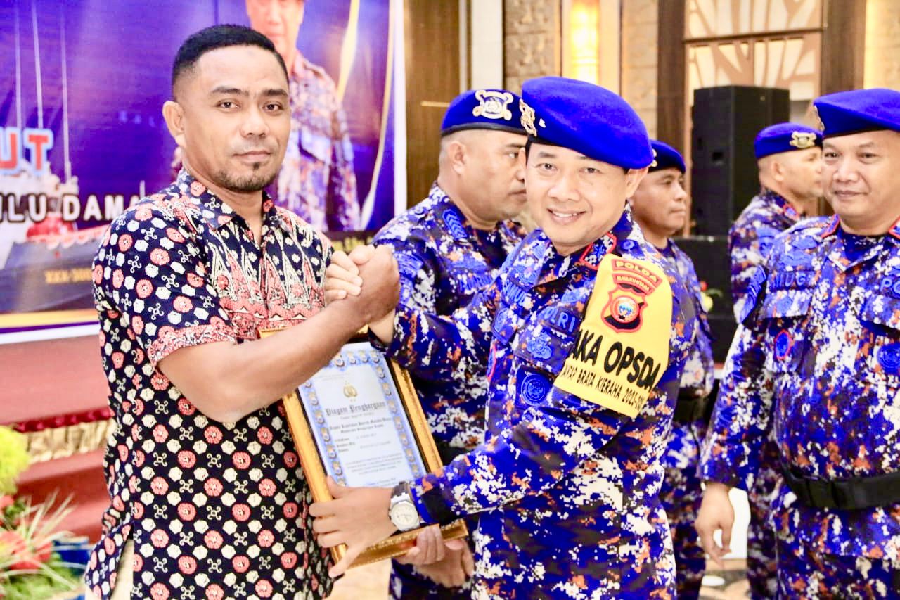 Polda Malut Terima Hibah Tanah Dari Pemda Taliabu, Bupati Aliong Dapat Apresiasi