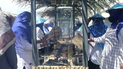 Kampung Nelayan Tomalou Pecahkan Rekor Dunia Bakar, Makan Sate Ikan Terbanyak
