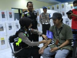 Layanan Kesehatan Keliling Polda Malut untuk Petugas KPPS