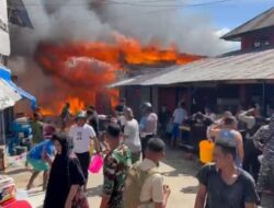 Ratusan Kios, Ruko dan Rumah Warga Ludes Terbakar Akibat Korsleting Listrik