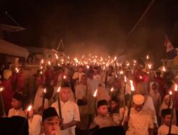 Meriahnya Tradisi Malam Ela-Ela di Ternate, Warga Tumpah Ruah Nyalakan Obor