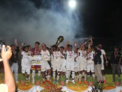 Animo Masyarakat Taliabu Saksikan Final Turnamen Sepak Bola Bupati Cup II