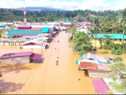 Update: Banjir Belum Surut, Sebagian Warga Sudah Tempati Posko Pengungsian di Makodim Weda