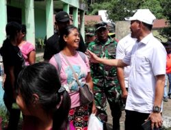 Ribuan Pengungsi Erupsi Gunung Api Ibu Dipulangkan