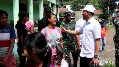 Ribuan Pengungsi Erupsi Gunung Api Ibu Dipulangkan