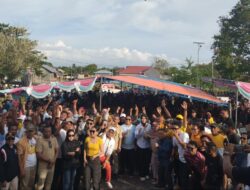 Menyapa Halmahera Utara, Pasangan Aliong-Sahril Sampaikan Program Prioritas Bangun Malut Sejahtera