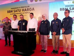 Wakil Menteri ESDM Yuliot Tanjung Meresmikan 40 Titik BBM Satu Harga