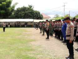 346 Personil Polda Maluku Utara Amankan Pleno Rekapitulasi KPU Malut