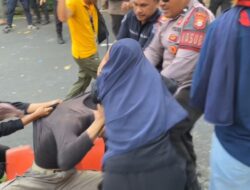 Bentrokan Pecah Polisi dan Masa Aliansi Adat Maba Sangaji, Satu Orang Alami Luka