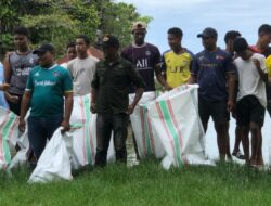Komunitas Biblel dan DLH Halteng Kolaborasi Tangani Sampah Plastik di Patani Utara