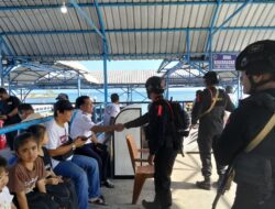 Jelang Natal dan Tahun Baru, Brimob Intensifkan Patroli Kamtibmas di Sofifi