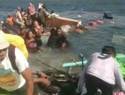 Longboat Tenggelam di Perairan Bibinoi, Basarnas Ternate Lakukan Operasi SAR, Puluhan Korban Masih Hilang