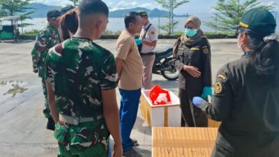 Karantina Maluku Utara Tahan 150 kg Daging Anjing Tanpa Dokumen Resmi
