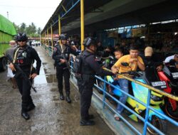 Perketat Pengamanan Arus Mudik, Polisi Intensifkan Patroli di Pelabuhan Ferry Sofifi