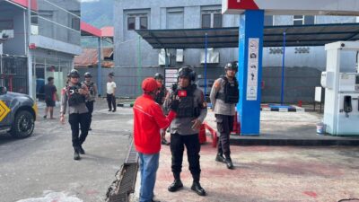 Pastikan BBM Aman, Polres Ternate Cek Stok Jelang Idul Fitri