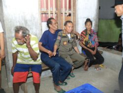 Bupati Halmahera Tengah Tinjau Langsung Kondisi Pasca Konflik di Patani Barat, Ajak Masyarakat Jaga Kedamaian