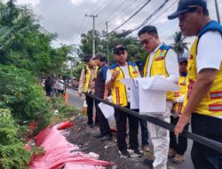 Kabalai BPJN Malut Gerak Cepat Tinjau Titik Rawan Kecelakaan Jalan di Ternate