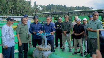 WTP IWIP Diuji Coba, Pemda Pastikan Air Bersih Segera Mengalir ke Rumah Warga