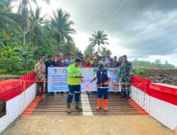 Kolaborasi PPM Harita Nickel Perkuat Konektivitas Antar Desa di Obi Selatan