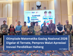 Olimpiade Matematika Gasing Nasional 2026 Digelar di Ternate, Pemprov Malut Apresiasi Inovasi Pendidikan Halteng