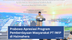 Presiden Prabowo Apresiasi Program Pemberdayaan Masyarakat PT IWIP di Halmahera