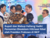 Bupati dan Wabup Halteng Hadiri Peresmian Ekosistem Hilirisasi Nikel oleh Presiden Prabowo di IWIP